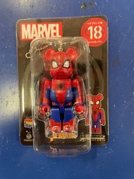 BE@RBRICK  MARVEL HAPPY 一番賞 BEARBRICK BEAR BRICK spider man spiderman No18 蜘蛛俠 蜘蛛人 漫威超級英雄 復仇者聯盟 100%