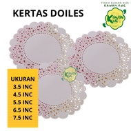 Round Paper Doilies / Paper Doilies / Lace Paper Cake Liners / Cake Jar Liners