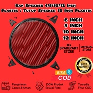 RAM SPEAKER 6/8/10/12 INCH PLASTIC SPEAKER COVER 12 INCH PLASTIC
