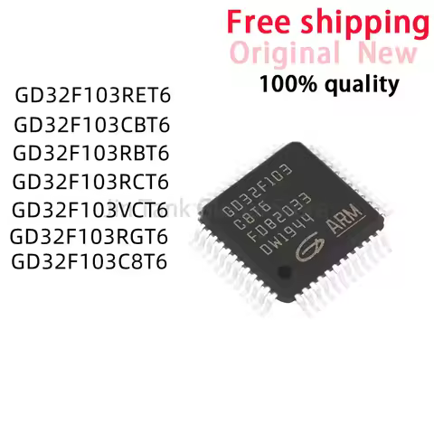 GD32F103 GD32F103RET6 GD32F103CBT6 GD32F103C8T6 GD32F103RBT6 GD32F103RCT6 GD32F103VCT6 GD32F103RGT6 