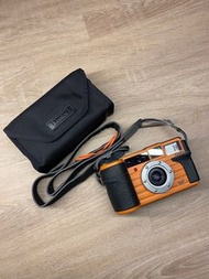 98%新 橙色現場監督 Konica 28WB ECO 三防 傻瓜機