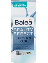 เซรั่มไฮยารูรอน สำหรับลดเรือนริ้วรอย Balea Beauty Effect Lifting Treatment Ampoules With Hyaluronic Acid Ampoule 7 x 1 ml เซรั่มหน้าเด็ก ไฮยาลูรอน