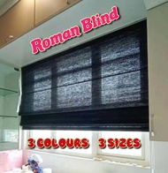 Premium Roman Blind/Bidai Tingkap/Curtain Blind