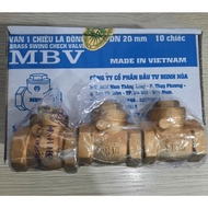 10 pieces 1-way valve 27, 1-way valve 27, brass 1-way valve 27, 1-way valve 27