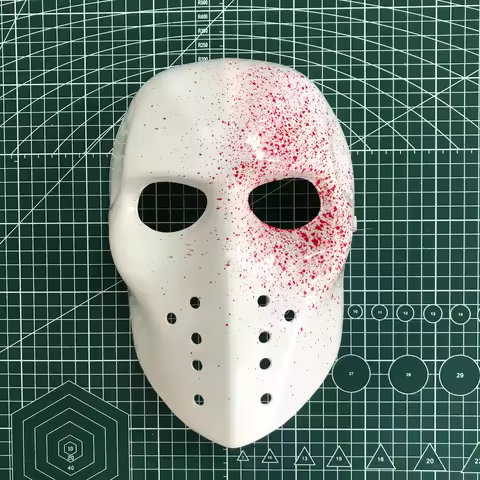 Horror Bloody Demon Killer Jason Skull Mask Cosplay Thicken Plastic Devil Masks Halloween Carnival P