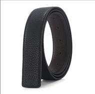 "Mua 1 được 2"➡Dây Lưng Nịt Nam Da Bò 2 Mặt Đen Nâu Khóa Đục Lỗ KT (3.3x115)cm
