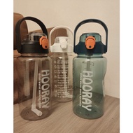 READY STOCK 1500ML Large Capacity Water Bottle 1.5L超大容量网红水瓶