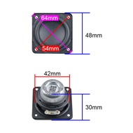ZESSZ 1.75นิ้ว48มม. สำหรับลำโพงความถี่ JBL บลูทูธใช้ได้กับเสียงแบบคู่ขดลวดเสียงขนาด20มม. 4OHM ไดนามิ