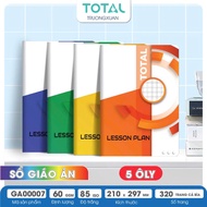 A4 notebook 5 squares (2,5 x 2.5mm) 320 pages Total Lesson Plan - GA07
