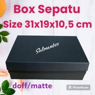 BLACK SHOE BOX SIZE 31x19x10.5 CM BLACK SHOE BOX/ BLACK SHOE BOX/ SHOE BOX/ SHOE BOX SHOE BOX/ SHOE 