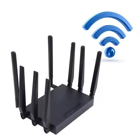 5G WiFi 6 Router Multiple Sharing 5G CPE Router 100‑240V Heat Dissipation Dual Band WiFi 1000Mbps wi