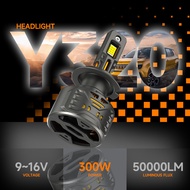 Thailand Station Y320 LED Car Headlight Motorcycle Bulb 300W Highlight 25,000LM Universal H11/H7/900