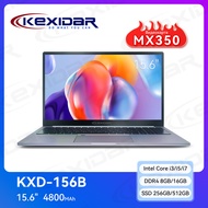 KEXIDAR Intel Core i7-1065G7 Original for laptop Office Use 15.6-inch Laptop Fingerprint Boot  8GB/16GB/ RAM 256GB/512GB/1TB SSD GeForce MX350 Notebook  Game Notebook
