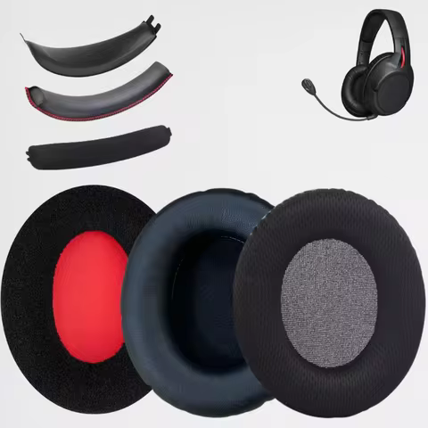 HyperX Cloud II/2 Cloud Alpha Cloud Stinger Wireless Headset Replacement Earpads, Headband and Comfo