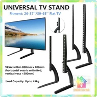 Universal New TV Stand Legs Bracket Table Top TV/LED/LCD for 26"-65" Height Adjustable Premium Quality
