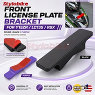LC135 Y15 RSX Tapak NO Plat Dada Front Number Brakcet Motor Nombor Plate Depan Universal No. License