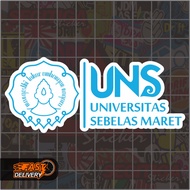 UNS University Sticker Eleven March Size 9.5 x 4 Cm