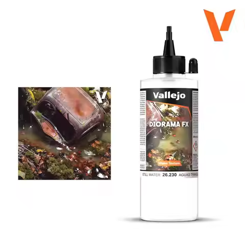 Vallejo - Diorama FX Water Textures | Still Water 200 ml (6.76 fl.oz.)