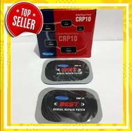 Karet Tambal Ban Luar -Bestpatch CRP 10 Radial Tyre Patch - Karet Tambal Tip Top Bestpatch CRP10 - K