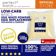 PerfectMatch Low-carb I Egg White Powder 500g & 1kg I Egg Replacement I Protein Powder I Low-carb