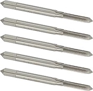 Aceteel 5pcs No 8-40 UN HSS Hachine Tap, 8 x 40 UN Right Hand Thread Tap