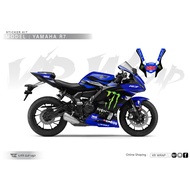 yamaha R7 Sticker MotoGP 2026 Pattern