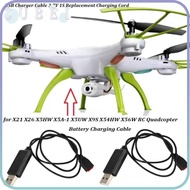 SULIN Replacement Charging Cord, 3.7V 1S Black USB Charger Cable, High Quality Plastic Battery Charg