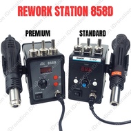 700W 858D LED Digital Display ESD Heat Hot Air Gun Desoldering Soldering Station DBL858D Air Blower 