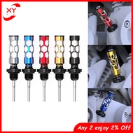 XY  Motorcycle Engine Oil Dipstick Oil Tank Gauge Meter Oil Cap Measuring Ruler Level Modification Accessories