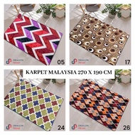 MALAYSIAN CARPET 270 X 190 CM || IMPORTED MALAYSIAN CARPET 1.8 CM THICKNESS