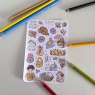 Journal Sticker Sheet, Studio Ghibli Totoro Stickers