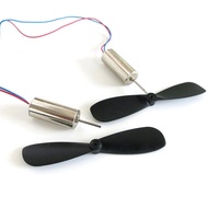【Bestselling Product】 2pcs=1pair Dc 3.7v 48000rpm Coreless Motor Propeller For Rc Aircraft Helicopte