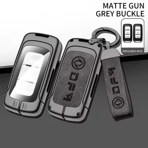 Zinc alloy car key cover for Dongfeng DFM DFSK Honor 580 330 360 370 S560 miniev F507 S30 H30 AX7 AX