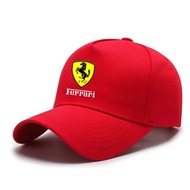 CAP/ Ferrari F1 Team Racing Baseball Cap Car Enthusiast Outdoor Sun Hat Mens Cycling Visor Cap Perso