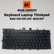 Thinkpad X240 X250 X260 Laptop Keyboard - BACKLIGHT