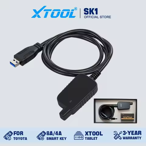 2025 XTOOL AnyToyo SK1 For Toyota For Lexus 8A/4A Smart Key Programming All Keys Lost Auto Key Codin