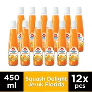 ABC Squash Delight Syrup Florida Orange 450 ML - Multi Pack 12 pcs