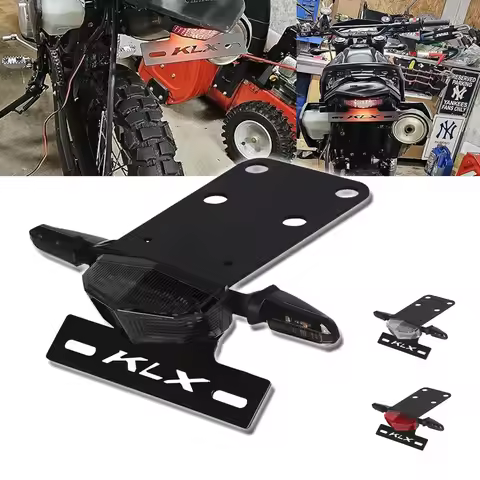 Motorcycle Fender Eliminator Tail Tidy Led Tail Turn Signal Light For Kawasaki KLX250S/SF/T KLX300SM
