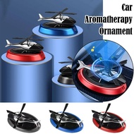 Car Helicopter Solar Rotating Perfume Diffuser Car Fragrance Decoration Car Air Freshener Ornaments Deodorant Perfume Diffuser