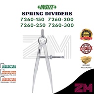 INSIZE SPRING DIVIDER 150/200/250/300MM  7260-150 7260-200 7260-250 7260-300