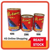 Cap Botan Ikan Sardin Dengan Sos Tomato / 牡丹牌沙丁鱼 155g 230g 425g