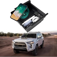 KEWISAUTO Wireless Charger for Toyota 4Runner 2010-2024, Center Console Organizer Tray Armrest Stora