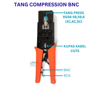 TANG COMPRESSION F BNCRCARG58 3CRG59 4CRG6 5C For Waterproof Konektor Tang press bnc