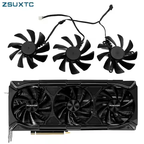 87MM TH9215B2H-PFB01 RTX3080 RTX3090 Graphics Card Fan For GAINWARD GeForce RTX 3070 3080 3090 3080T