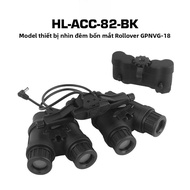 Mô Hình Kính Quan Sát Ban Đêm Bốn Mắt GPNVG18 Thiết Bị Thể Thao Ngoài Trời Trang Phục Và Phụ Kiện Mũ