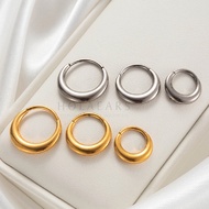 (F14) F136L TITANIUM STEEL PIERCING EARRINGS | FASHION Earrings | Earrings Ring