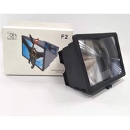 SS934 New Style F2 Retractable 3D Video Magnifying Glass (PVC Material Lens Assembly Easy to Have Sc