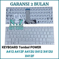 Asus VivoBook 14 X412 X412F X412FA X412FL X412FJ X412U Silver Keyboard -NZONE