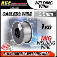 1 KG x 0.8mm MIG Gasless Wire - FLUX CORED Mig Gasless Wire 1kg (Silver) Flux Cored Gasless Mig Weld