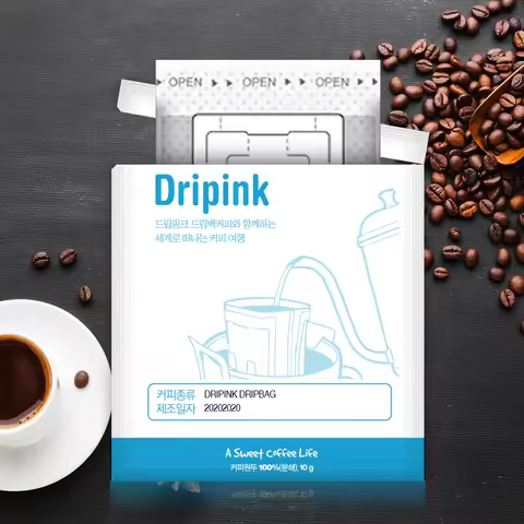 Dripink Kenya Aa Coffee Bags 10g X 30 Bags Strong Body Flavor Orange Grapefruit Tea Bag Coffee